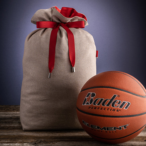 HOLIDAY The "Basketball" Fabric Gift Bag (LARGE)
