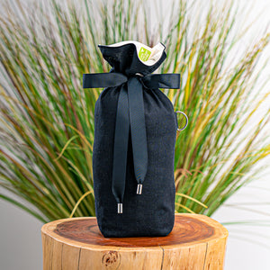 "Wine Bottle" Fabric Gift Bag