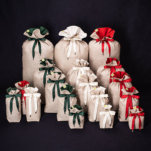 HOLIDAY "ALL IN" Bundle x 18 Fabric Gift Bags